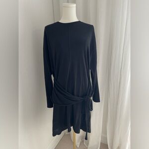 Nation LTD. Black T-Shirt Dress Size Medium